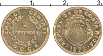 Продать Монеты Коста-Рика 5 сентим 1979 
