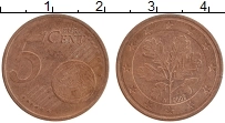 Продать Монеты Германия 5 евроцентов 2002 Бронза