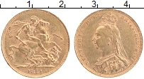 Продать Монеты Великобритания 1 соверен 1891 Золото