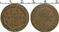 Продать Монеты Сицилия 12 кавалли 1791 Медь