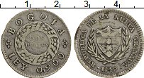 Продать Монеты Новая Гранада 2 реала 1849 Серебро