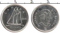 Продать Монеты Канада 10 центов 2010 Серебро