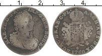 Продать Монеты Австрийские Нидерланды 1/8 дукатона 1750 Серебро