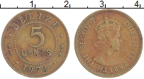 Продать Монеты Белиз 5 центов 1973 