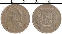 Продать Монеты Доминиканская республика 25 сентаво 1974 Медно-никель