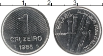 Продать Монеты Бразилия 1 крузейро 1985 Медно-никель