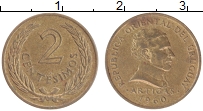 Продать Монеты Уругвай 2 сентесимо 1960 Латунь
