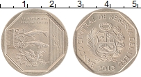 Продать Монеты Перу 1 нуэво соль 2013 Медно-никель
