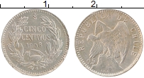 Продать Монеты Чили 5 сентаво 1904 Серебро