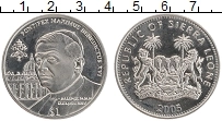 Продать Монеты Сьерра-Леоне 1 доллар 2005 Медно-никель