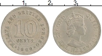 Продать Монеты Борнео 10 центов 1961 Медно-никель