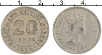 Продать Монеты Борнео 20 центов 1961 Медно-никель