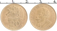 Продать Монеты Чили 20 сентесим 1971 
