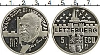 Продать Монеты Люксембург 5 экю 1993 Медно-никель