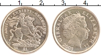 Продать Монеты Гибралтар 1 фунт 2003 