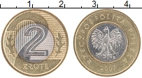 Продать Монеты Польша 2 злотых 2005 Биметалл