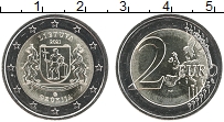 Продать Монеты Литва 2 евро 2021 Биметалл