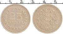 Продать Монеты Эстония 25 сенти 1928 Медно-никель
