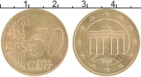 Продать Монеты Германия 50 евроцентов 2002 Латунь