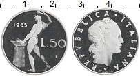 Продать Монеты Италия 50 лир 1969 Медно-никель
