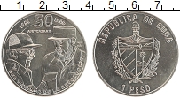 Продать Монеты Куба 1 песо 2009 Медно-никель