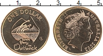 Продать Монеты Австралия 1 доллар 2002 Латунь