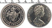 Продать Монеты Остров Мэн 1 крона 1980 Медно-никель
