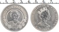 Продать Монеты Остров Святой Елены 50 пенсов 2001 Медно-никель