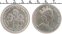 Продать Монеты Остров Мэн 1 крона 1985 Медно-никель