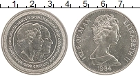 Продать Монеты Остров Мэн 1 крона 1984 Медно-никель