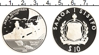 Продать Монеты Самоа 10 долларов 1988 Серебро