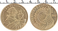 Продать Монеты Швеция 5 евро 1997 