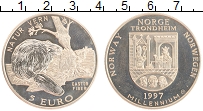 Продать Монеты Норвегия 5 евро 1997 
