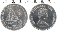 Продать Монеты Сент Киттс-Невис 20 долларов 1983 Медно-никель