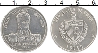 Продать Монеты Куба 1 песо 1990 Медно-никель