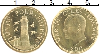 Продать Монеты Ланди 4 паффина 2011 Латунь