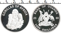 Продать Монеты Уганда 1000 шиллингов 2003 