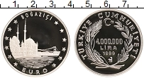 Продать Монеты Турция 4000000 лир 1999 Серебро