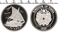 Продать Монеты Тонга 1 паанга 1998 Серебро