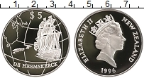 Продать Монеты Новая Зеландия 5 долларов 1996 Серебро