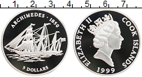 Продать Монеты Острова Кука 5 долларов 1999 Серебро