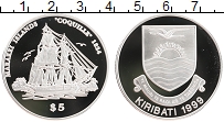 Продать Монеты Кирибати 5 долларов 1999 Серебро