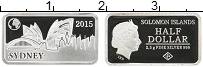 Продать Монеты Соломоновы острова 1/2 доллара 2015 Серебро