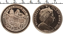 Продать Монеты Остров Мэн 1 крона 2008 Медно-никель