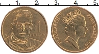 Продать Монеты Австралия 1 доллар 1998 Латунь