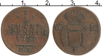 Продать Монеты Шаумбург-Липпе 1 пфенниг 1829 Медь