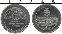 Продать Монеты Португалия 2 1/2 евро 2014 Медно-никель