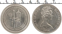 Продать Монеты Остров Мэн 1 крона 1984 Медно-никель
