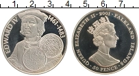 Продать Монеты Фолклендские острова 50 пенсов 2001 Медно-никель
