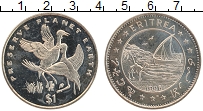 Продать Монеты Эритрея 1 доллар 1996 Медно-никель